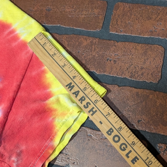 Ripple Junction Grateful Dead Tie Dye Men's S Skeleton Graphic Tee - Picture 9 of 9